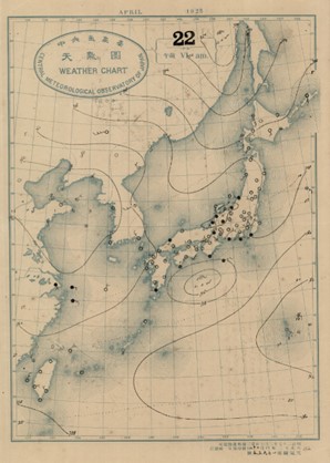 1923天氣圖
